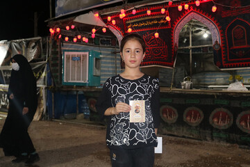 اجرای پویش زیارت نیابتی شهدا موکب فرهنگی- خدماتی اداره کل کتابخانه های عمومی استان ایلام