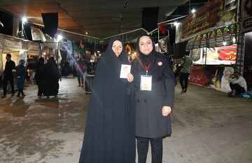 اجرای پویش زیارت نیابتی شهدا موکب فرهنگی- خدماتی اداره کل کتابخانه های عمومی استان ایلام