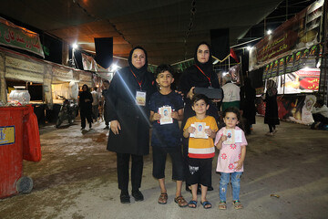 اجرای پویش زیارت نیابتی شهدا موکب فرهنگی- خدماتی اداره کل کتابخانه های عمومی استان ایلام