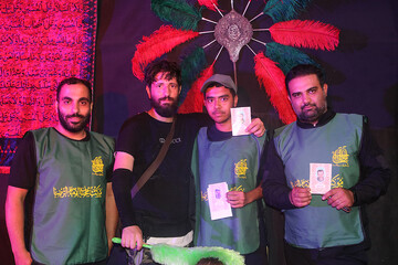 اجرای پویش زیارت نیابتی شهدا موکب فرهنگی- خدماتی اداره کل کتابخانه های عمومی استان ایلام