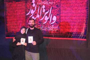 اجرای پویش زیارت نیابتی شهدا موکب فرهنگی- خدماتی اداره کل کتابخانه های عمومی استان ایلام