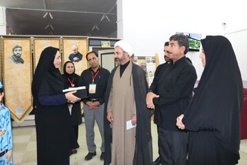 نهمین روز فعالیت موکب فرهنگی- خدماتی اداره کل کتابخانه های عمومی استان ایلام