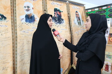 نهمین روز فعالیت موکب فرهنگی- خدماتی اداره کل کتابخانه های عمومی استان ایلام