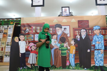 نهمین روز فعالیت موکب فرهنگی- خدماتی اداره کل کتابخانه های عمومی استان ایلام