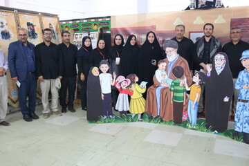 نهمین روز فعالیت موکب فرهنگی- خدماتی اداره کل کتابخانه های عمومی استان ایلام