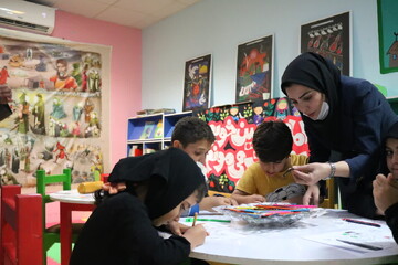 دهمین روز فعالیت موکب فرهنگی- خدماتی اداره کل کتابخانه های عمومی استان ایلام