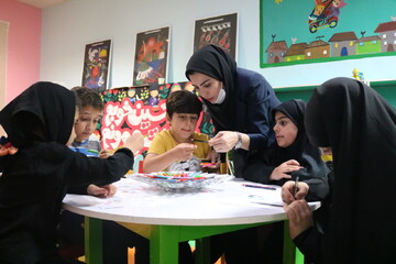 دهمین روز فعالیت موکب فرهنگی- خدماتی اداره کل کتابخانه های عمومی استان ایلام