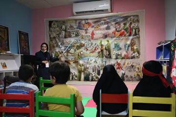 دهمین روز فعالیت موکب فرهنگی- خدماتی اداره کل کتابخانه های عمومی استان ایلام