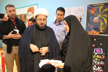 دهمین روز فعالیت موکب فرهنگی- خدماتی اداره کل کتابخانه های عمومی استان ایلام