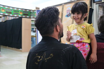 دهمین روز فعالیت موکب فرهنگی- خدماتی اداره کل کتابخانه های عمومی استان ایلام