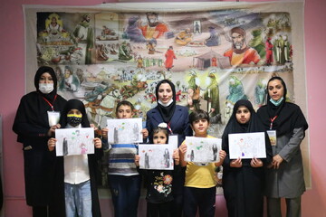 دهمین روز فعالیت موکب فرهنگی- خدماتی اداره کل کتابخانه های عمومی استان ایلام