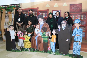 دهمین روز فعالیت موکب فرهنگی- خدماتی اداره کل کتابخانه های عمومی استان ایلام