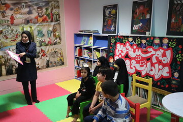 دهمین روز فعالیت موکب فرهنگی- خدماتی اداره کل کتابخانه های عمومی استان ایلام