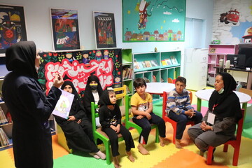 دهمین روز فعالیت موکب فرهنگی- خدماتی اداره کل کتابخانه های عمومی استان ایلام