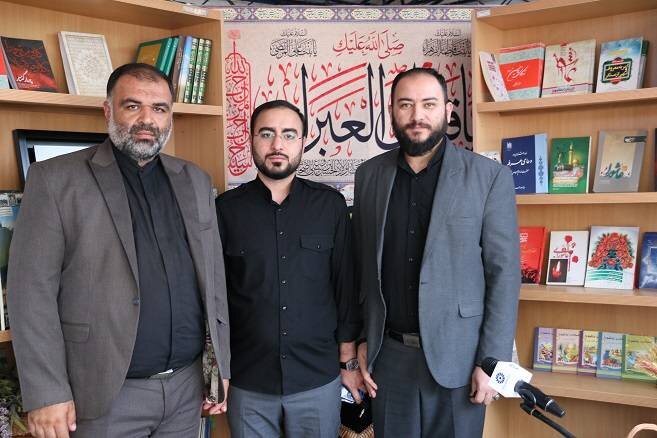 موکب عزاداران حسینی کتابخانه های عمومی استان البرز برپا شد