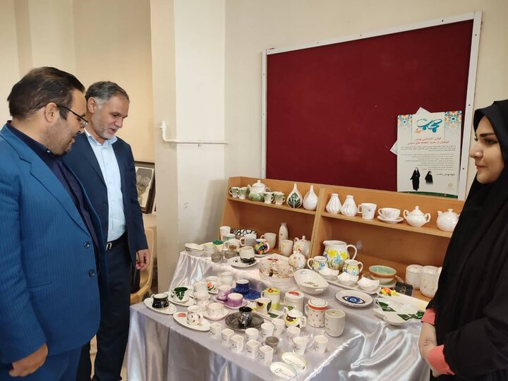 آئین اختتامیه نمایشگاه کسب و کارهای کوچک و توانمندسازی بانوان شهرستان سراب