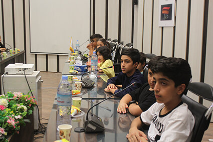 راه اندازی هیئت فرزندان عاشورایی در قدمگاه کتاب اربعین