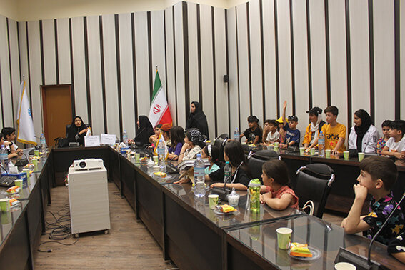 راه اندازی هیئت فرزندان عاشورایی در قدمگاه کتاب اربعین