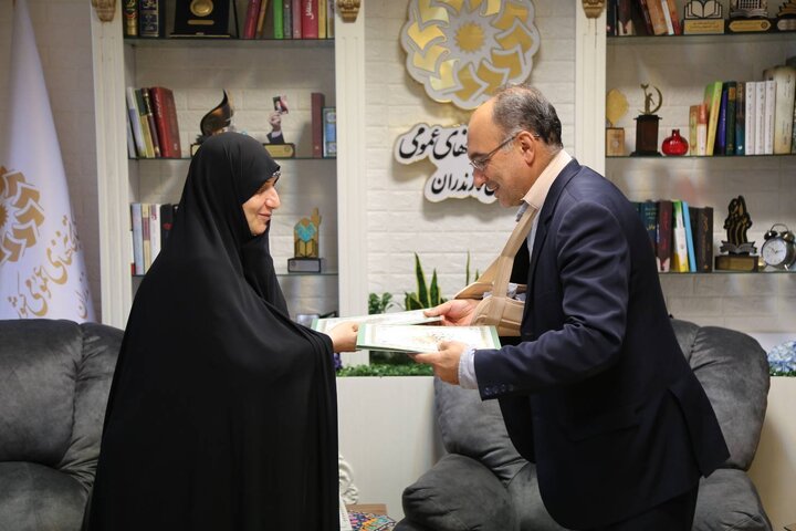 تفاهمنامه همکاری ادارهکل کتابخانههای عمومی و مرکز تحقیقات و آموزش کشاورزی و منابع طبیعی مازندران امضا شد