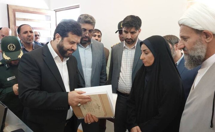 بخش ویژه نابینایان وکمبینایان کتابخانه عمومی اقبال لاهوری شهرستان قرچک افتتاح شد