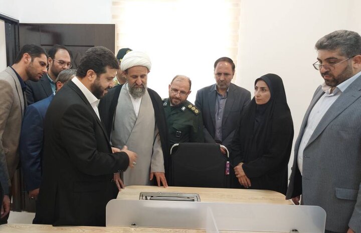 بخش ویژه نابینایان وکمبینایان کتابخانه عمومی اقبال لاهوری شهرستان قرچک افتتاح شد