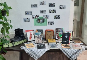 فضاسازی اداره کل کتابخانه های عمومی استان تهران و کتابخانه های عمومی استان به مناسبت گرامیداشت هفته دفاع مقدس