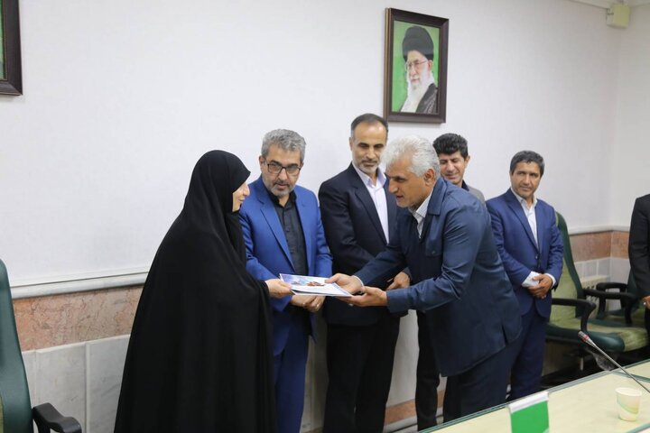 آیین تجلیل از پیشکسوتان عرصهی دفاع مقدس در مازندران به همراه عقد تفاهمنامه همکاری با ادارهکل ورزشوجوانان استان