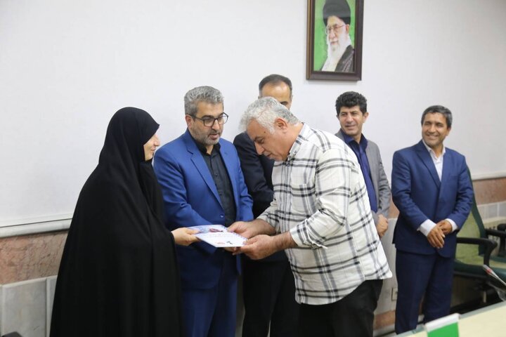 آیین تجلیل از پیشکسوتان عرصهی دفاع مقدس در مازندران به همراه عقد تفاهمنامه همکاری با ادارهکل ورزشوجوانان استان