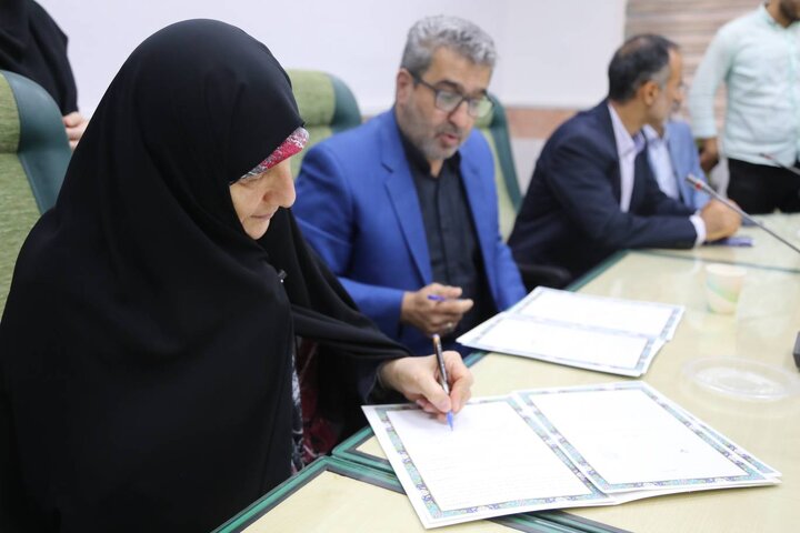 آیین تجلیل از پیشکسوتان عرصهی دفاع مقدس در مازندران به همراه عقد تفاهمنامه همکاری با ادارهکل ورزشوجوانان استان