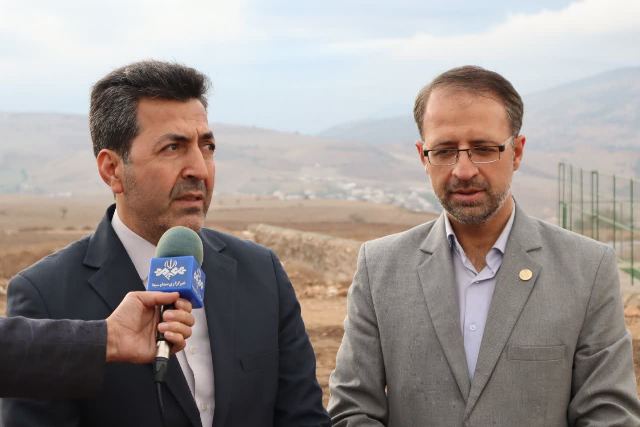 آئین کلنگزنی احداث کتابخانه عمومی روستای حسینآباد بخش کالپوش برگزار شد