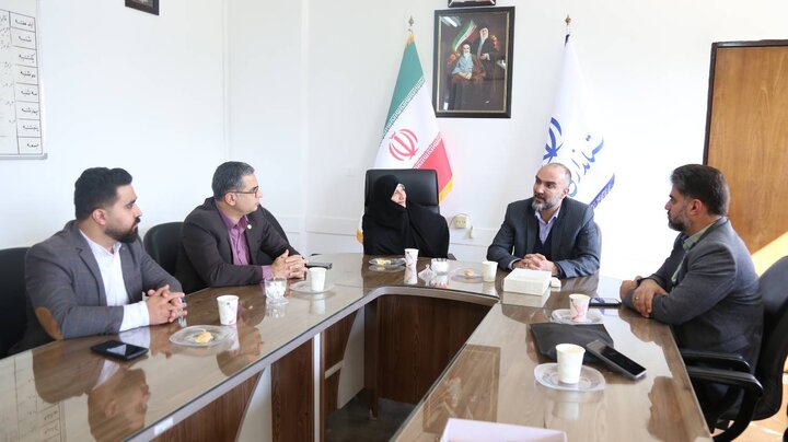 مدیرکل کتابخانههای عمومی مازندران با سرپرست دفتر امور اجتماعی و فرهنگی استانداری دیدار کرد