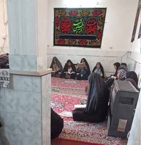 ختم قرآن در سوگ یار فرهنگ برگزار شد