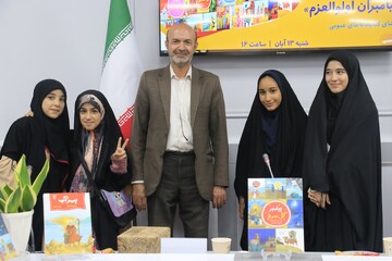 نشست صمیمانه نویسنده مجموعه کتاب «پیامبران اولوالعزم» با اعضای نوجوان کتابخانه‌های عمومی