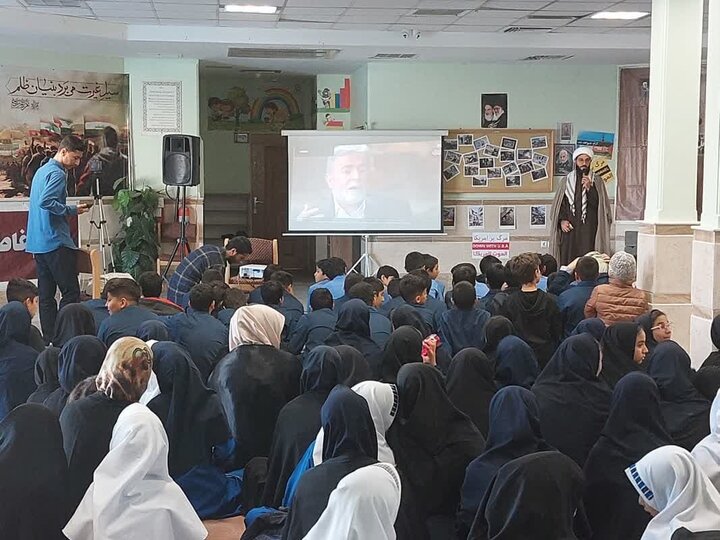 مراسم «بزرگداشت شهدای غزه» در کتابخانه عمومی شهدای نوبهار برگزار شد