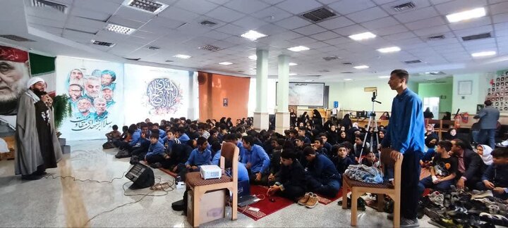 مراسم «بزرگداشت شهدای غزه» در کتابخانه عمومی شهدای نوبهار برگزار شد