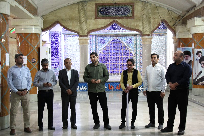 تجدید پیمان کتابداران کتابخانه‌های عمومی استان بوشهر با شهدا