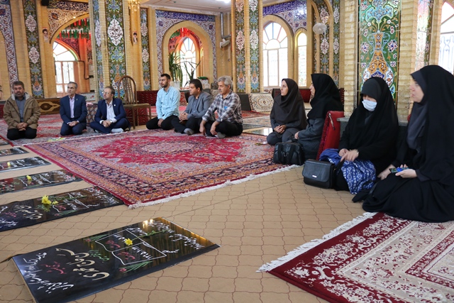 تجدید میثاق کتابداران گرمساری با آرمانهای امام راحل و شهدا