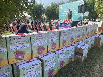 ۵ هزار و ۵۰۰ نسخه کتاب به کتابخانه های خوزستان اهدا شد