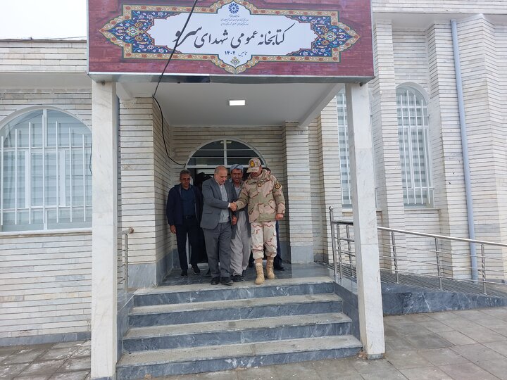 کتابخانه عمومی «شهدای سرو» شهرستان ارومیه افتتاح شد