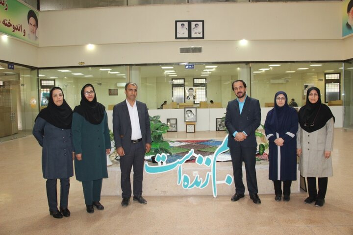 بازدید مدیرکل کتابخانه های عمومی کرمان از کتابخانه های عمومی شهرستان های شرق استان