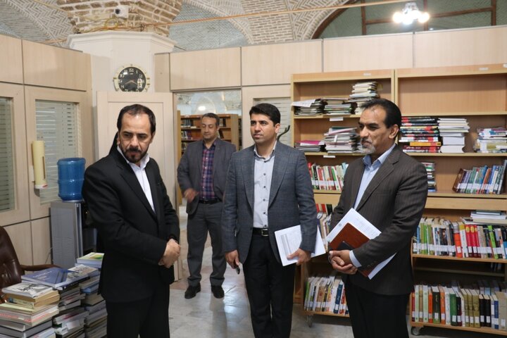 دیدار مدیرانکل کتابخانههای عمومی و بهزیستی استان کرمان