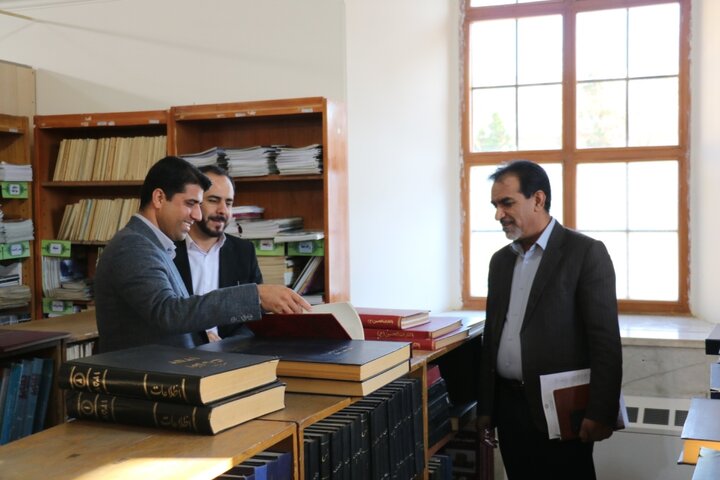 دیدار مدیران‌کل کتابخانه‌های عمومی و بهزیستی استان کرمان