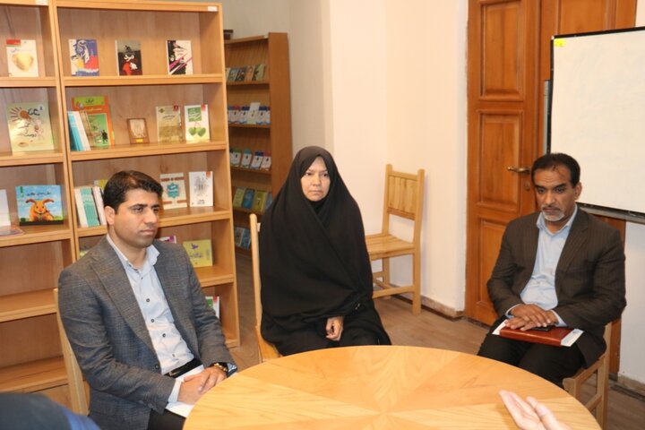 دیدار مدیران‌کل کتابخانه‌های عمومی و بهزیستی استان کرمان
