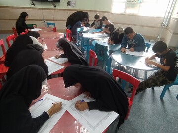 کتابت کتابخانه شهدای نوبهار قم