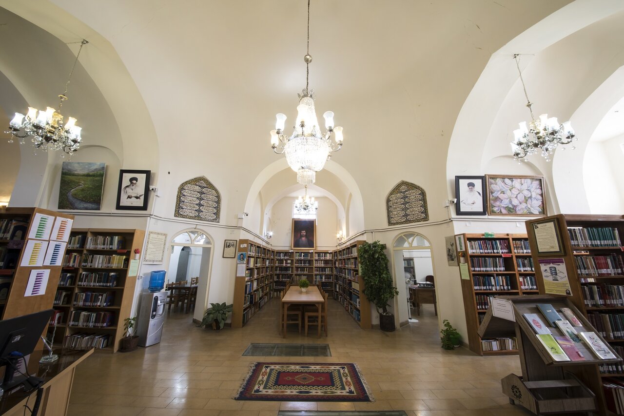 کتابخانه حافظیه شیراز استان فارس