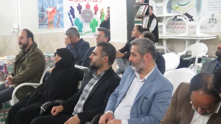 آیین افتتاح کتابخانههای مشارکتی اداره ندامتگاه آمل برگزار شد