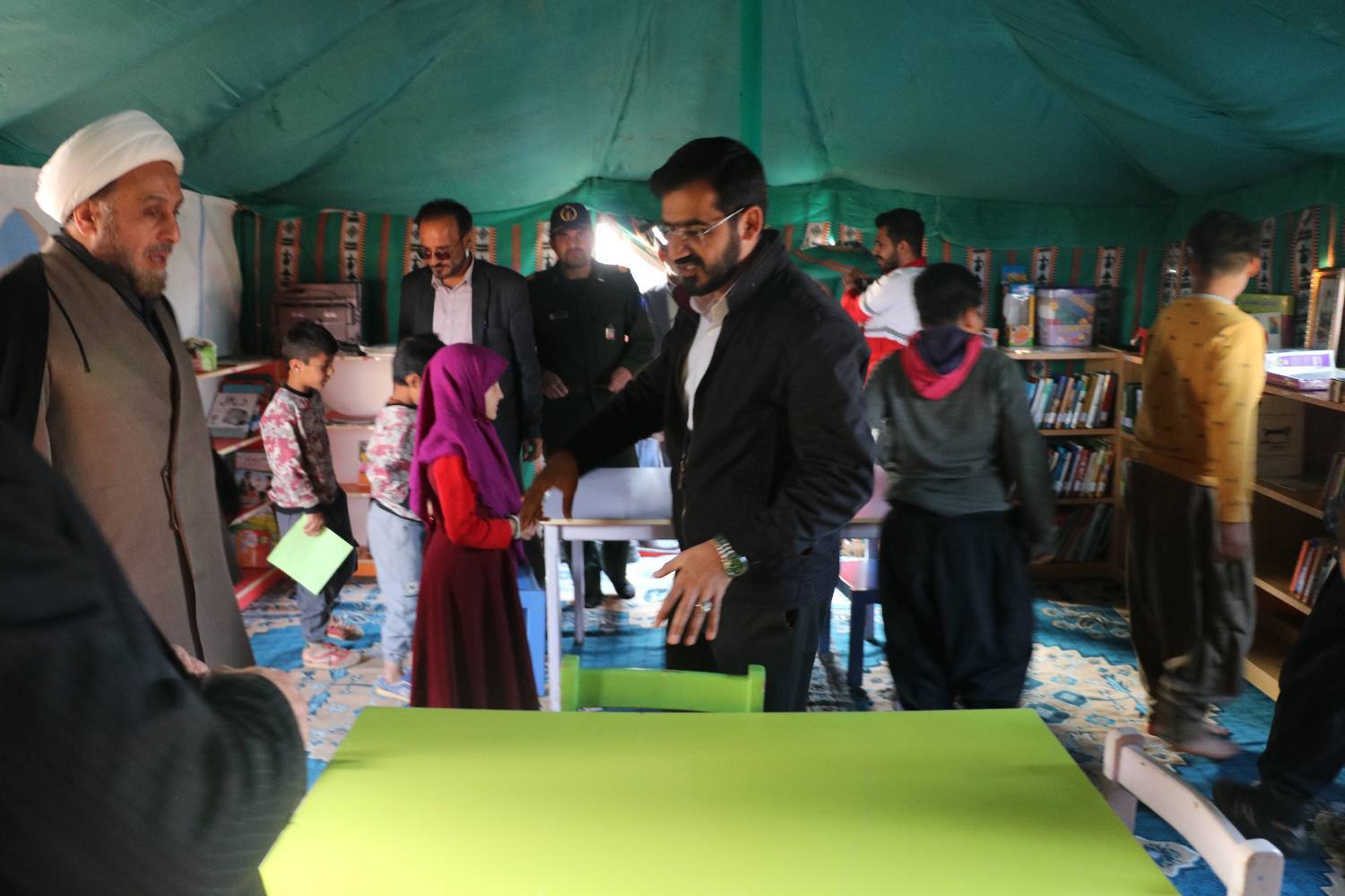 نخستین کتابخانه عشایری کشور با نام «رویش» افتتاح شد