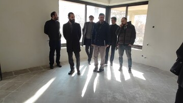 بازدید معاون توسعه کتابخانه ها و ترویج کتابخوانی از پروژه های عمرانی کتابخانه های شهر تهران