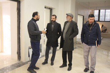 بازدید معاون توسعه کتابخانه ها و ترویج کتابخوانی از پروژه های عمرانی کتابخانه های شهر تهران