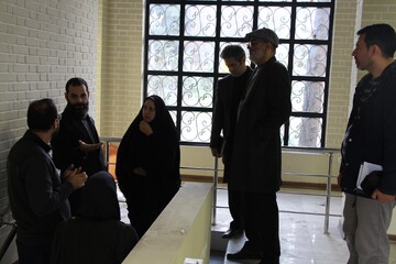 بازدید معاون توسعه کتابخانه ها و ترویج کتابخوانی از پروژه های عمرانی کتابخانه های شهر تهران